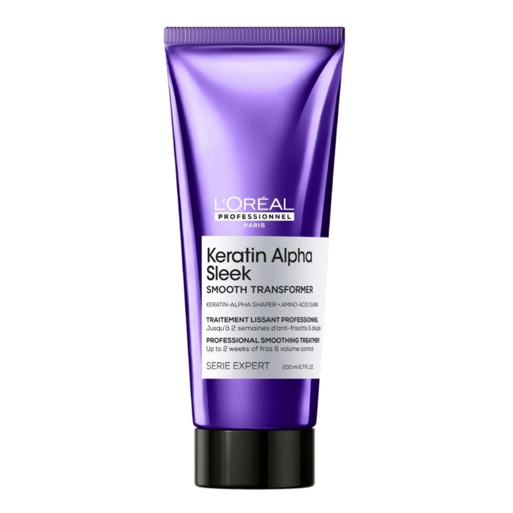 KERATIN ALPHA SLEEK SMOOTH TRANSFORMER TREATMENT
200ML